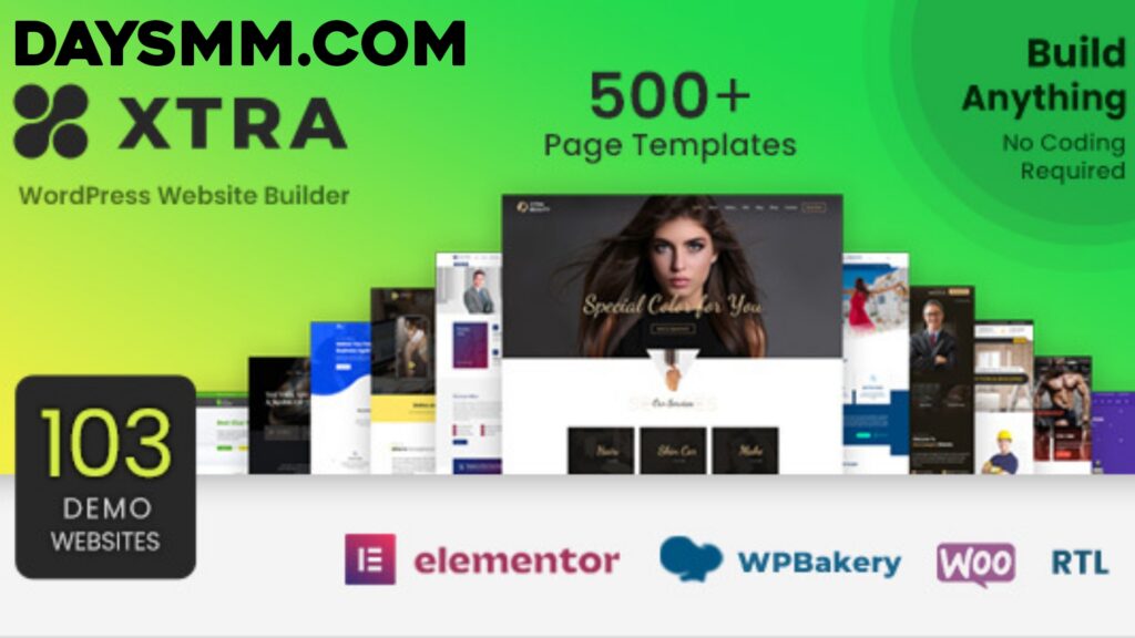 Xtra WordPress theme