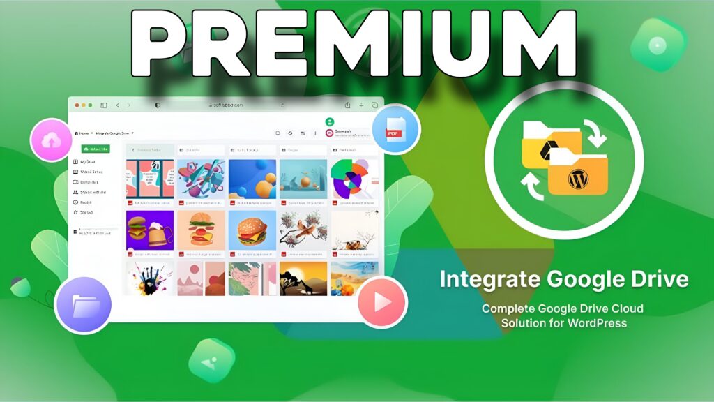 Integrate Google drive plugin