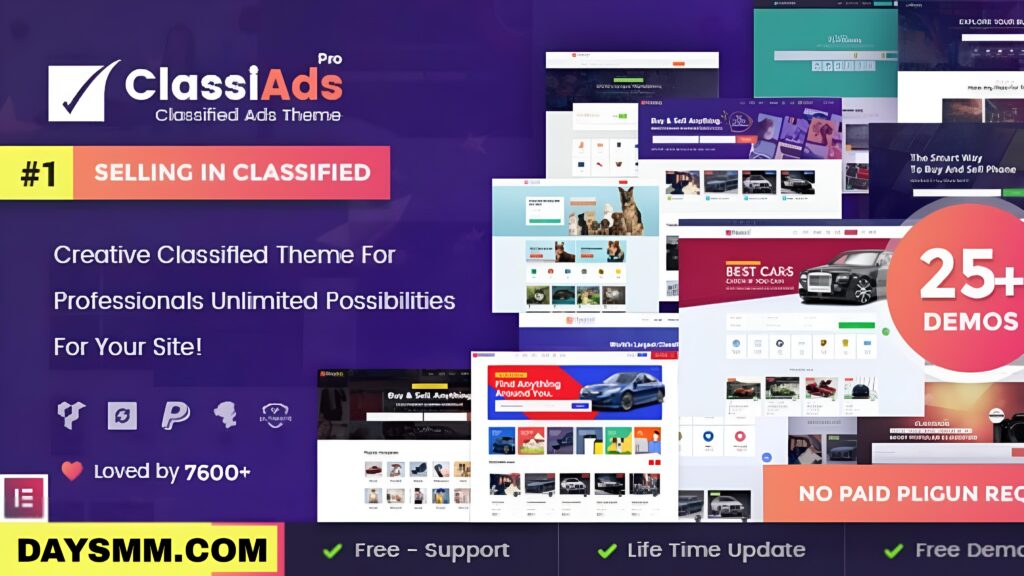 Classiads theme premium free download 