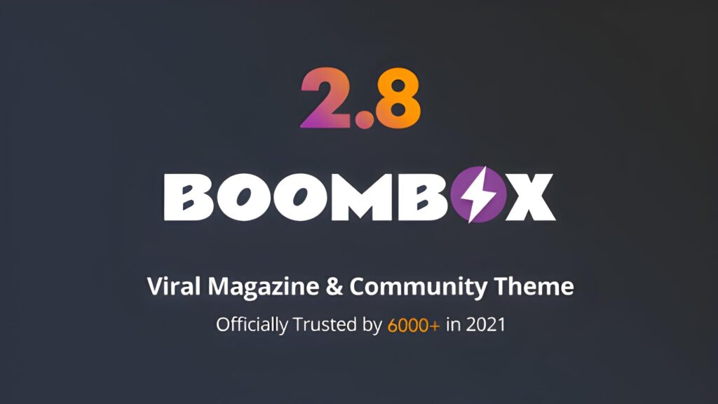 Boombox theme premium 
