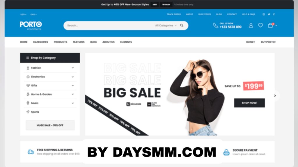 Porto WordPress theme premium free download