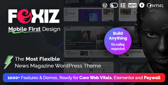 Foxiz theme free download